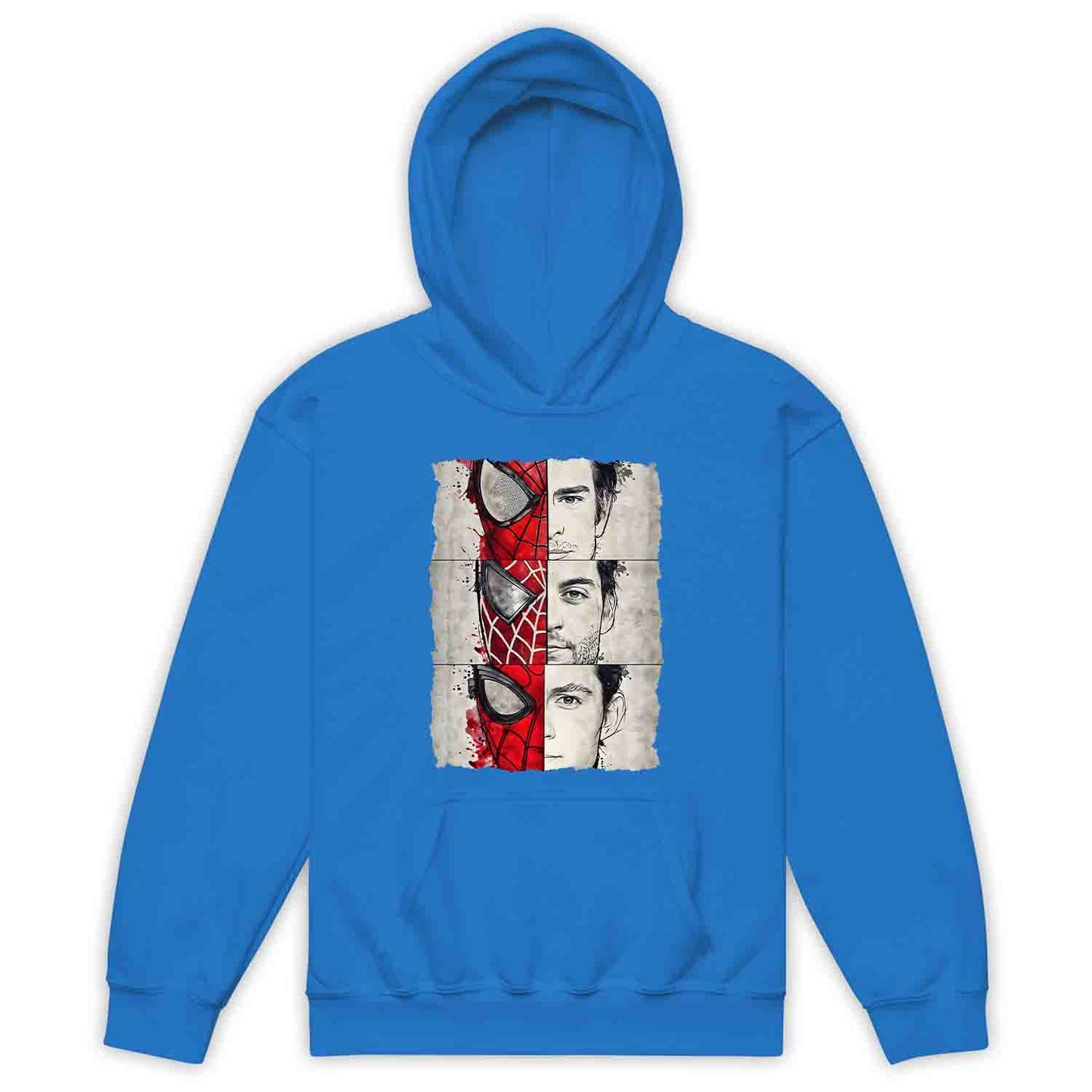 Spider-Man Trio Kids T-Shirt, Tobey, Andrew & Tom Jumper – Marvel Multiverse Hero Hoodie & MCU Apparel | PRODUCT CODE: MCBEWQPL