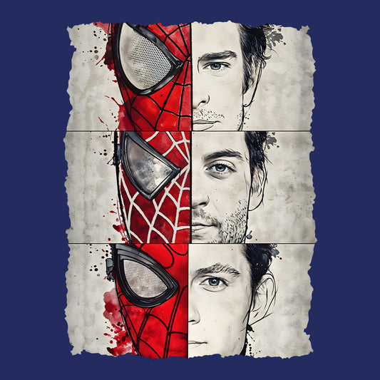 Spider-Man Trio Kids T-Shirt, Tobey, Andrew & Tom Jumper – Marvel Multiverse Hero Hoodie & MCU Apparel | PRODUCT CODE: MCBEWQPL