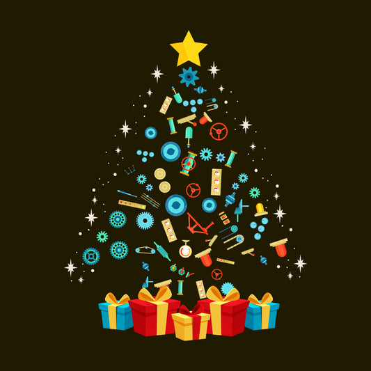 Mechanic Tools Christmas Tree Xmas Auto Repair | PRODUCT CODE: MCHNTLSREAU