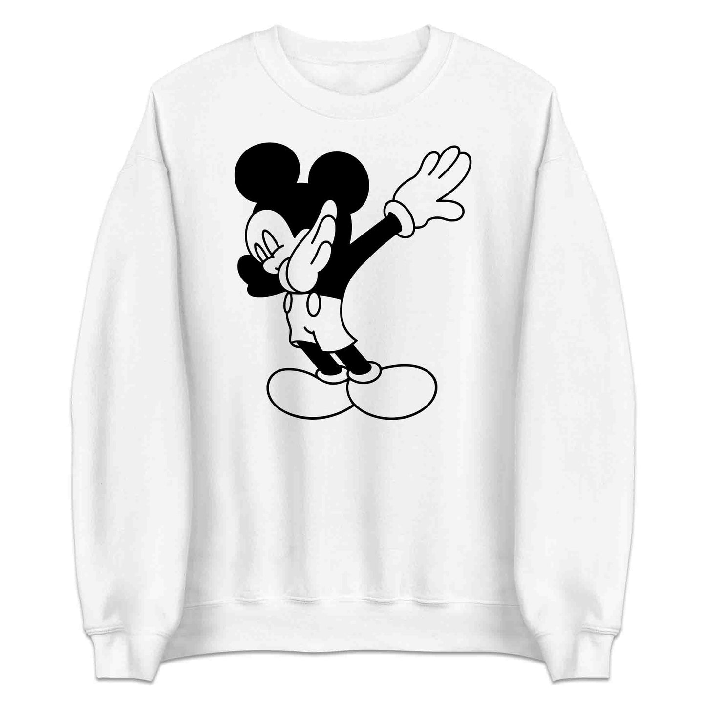 Funny Mickey Mouse Dabbing T-Shirt | Retro Disney Jumper | Vintage Hip-Hop Meme Hoodie | PRODUCT CODE: MCKETDBNGE