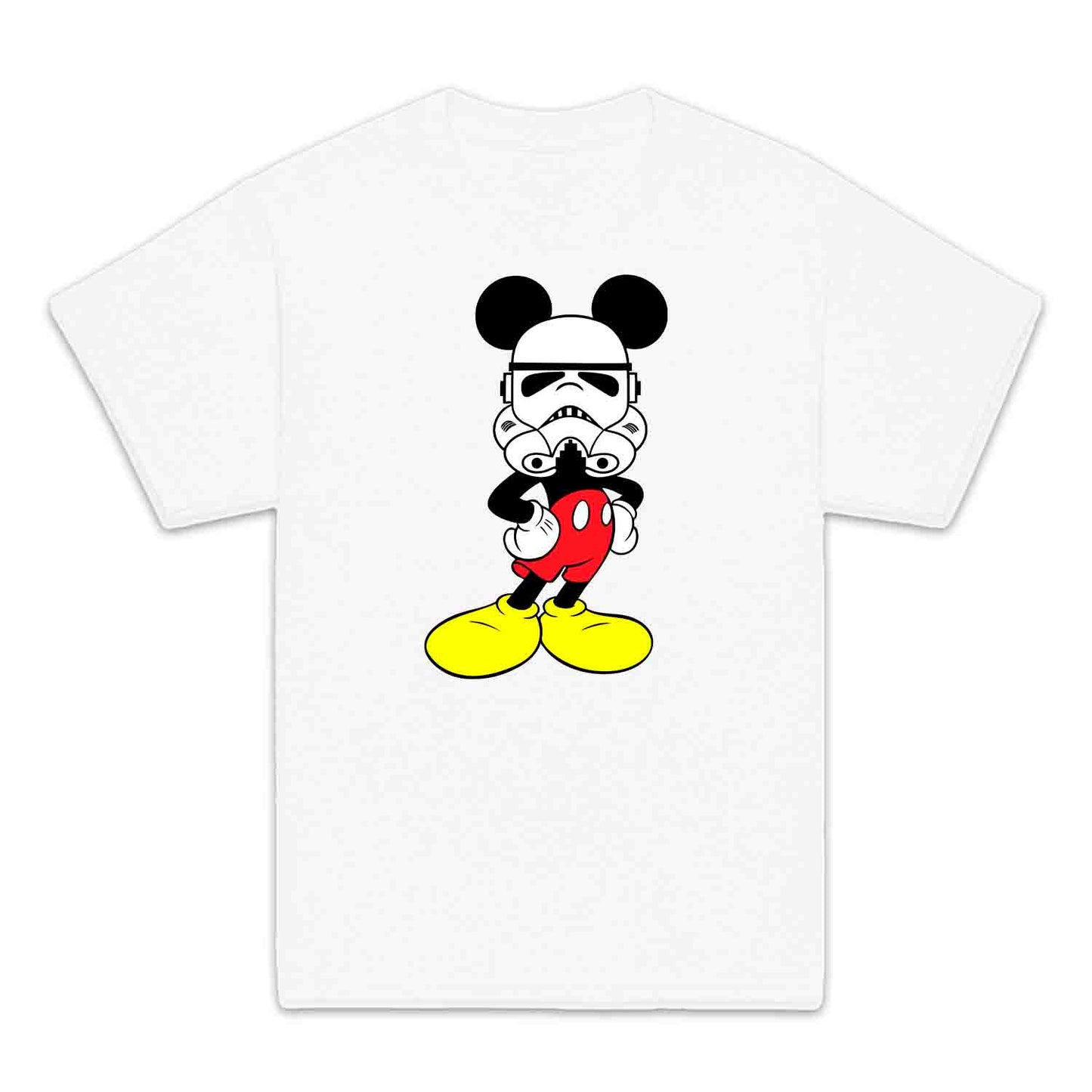 Mickey Mouse Stormtrooper Mashup Kids T-Shirt | Star Wars & Disney Crossover Jumper | Disneyland Visitors and Galactic Empire Fans Hoodie | PRODUCT CODE: MCKHGSTRPOU