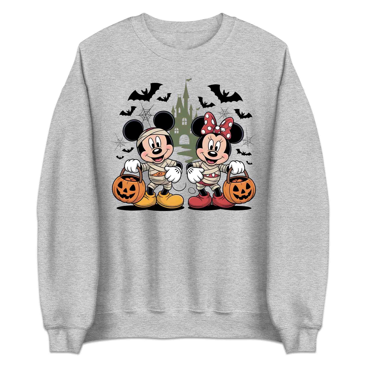 Mickey & Minnie Mummy T-Shirt, Trick or Treat Sweatshirt, Spooky Disney Hoodie | PRODUCT CODE: MERWFSUWR