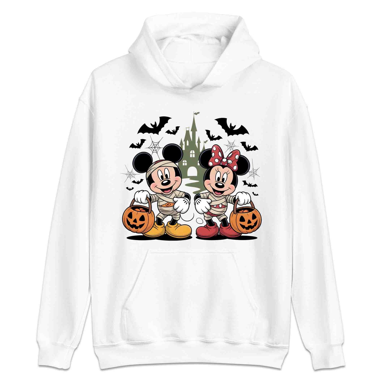 Mickey & Minnie Mummy T-Shirt, Trick or Treat Sweatshirt, Spooky Disney Hoodie | PRODUCT CODE: MERWFSUWR