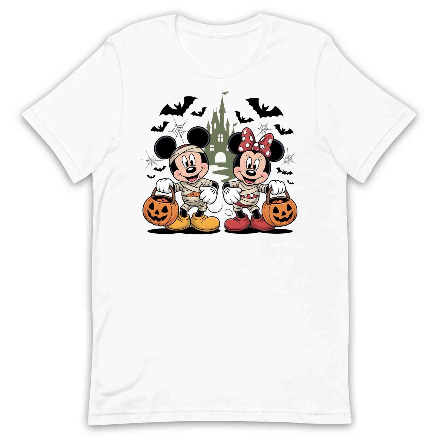 Mickey & Minnie Mummy T-Shirt, Trick or Treat Sweatshirt, Spooky Disney Hoodie | PRODUCT CODE: MERWFSUWR