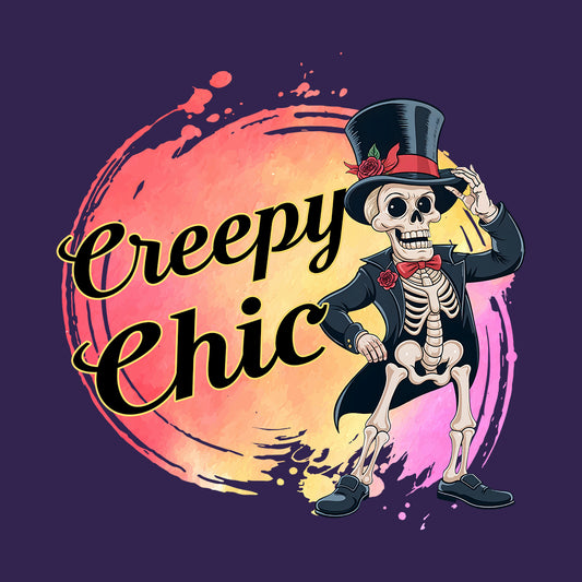 Magician Skeleton Creepy Chic Halloween | PRODUCT CODE: MGCNHLOCP