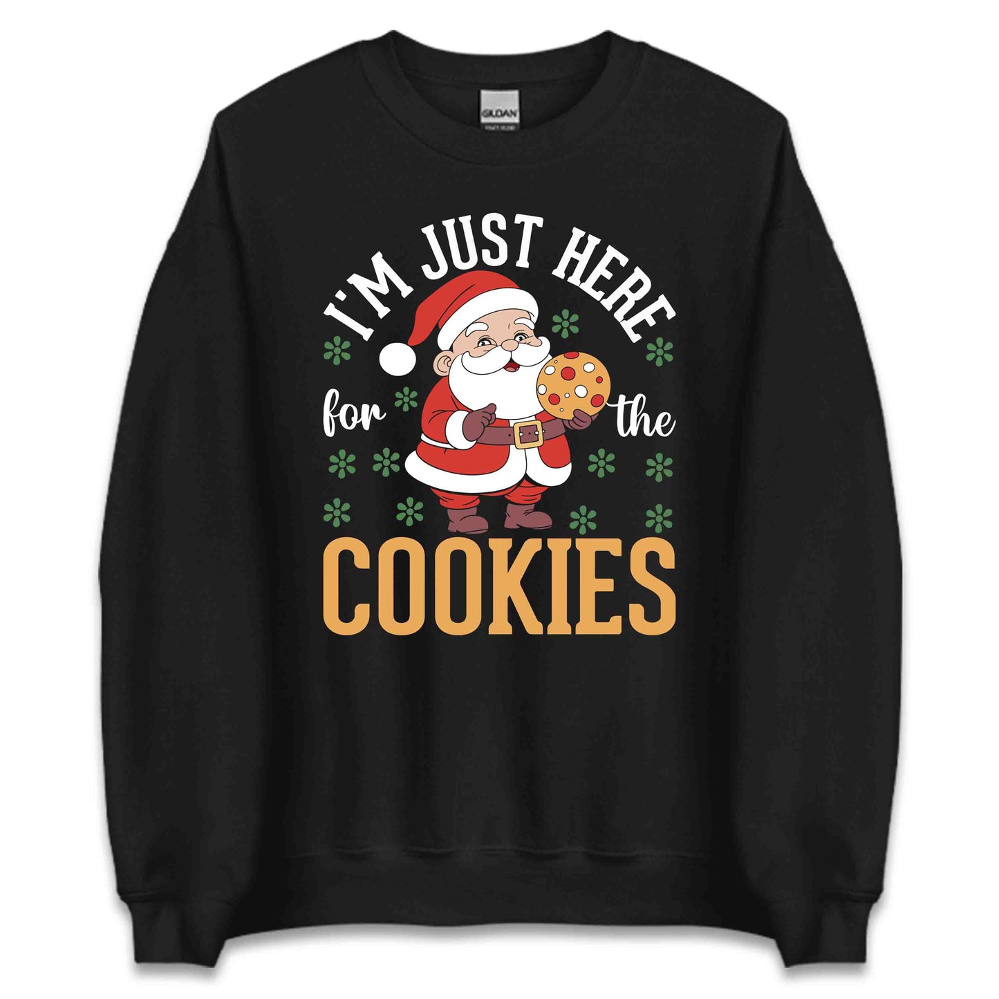 I'm Just Here For The Cookies Christmas Santa Claus Xmas Baking | PRODUCT CODE: MIJUTSCKOEBK