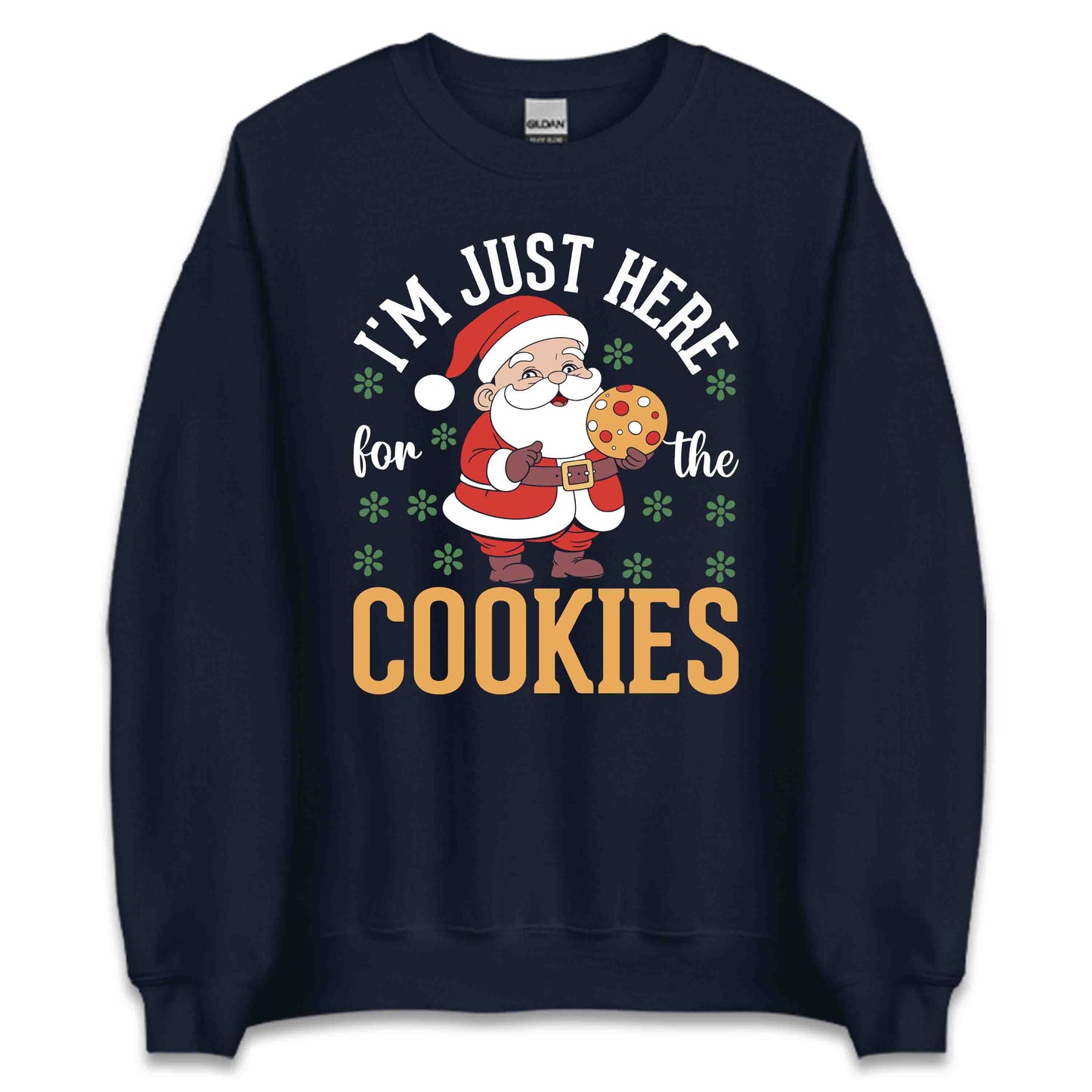 I'm Just Here For The Cookies Christmas Santa Claus Xmas Baking | PRODUCT CODE: MIJUTSCKOEBK