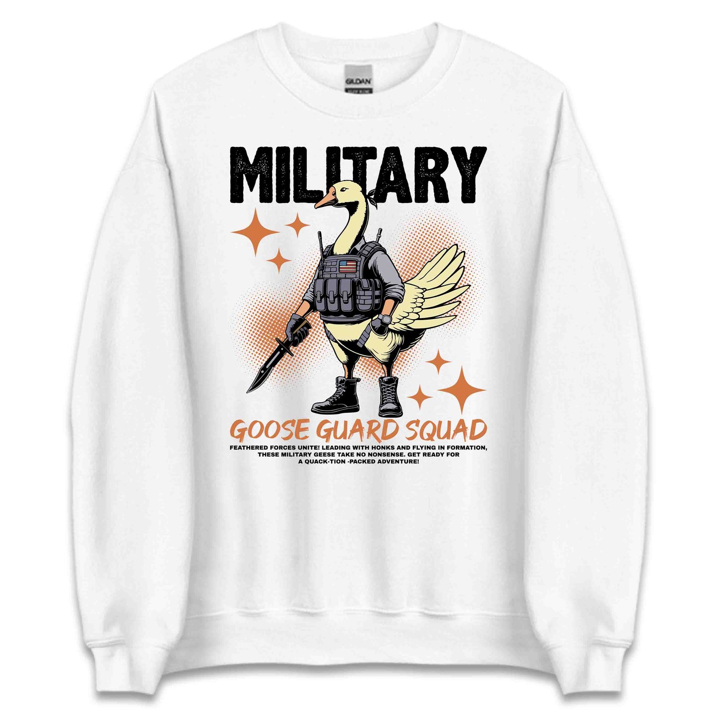 Military Goose Guard Squad Funny Tactical Goose | PRODUCT CODE: MLTGSORDUWQ
