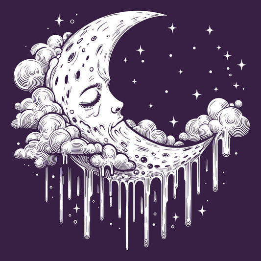 Melting Moon Dark Academia Aesthetic | PRODUCT CODE: MLTNOMDRK
