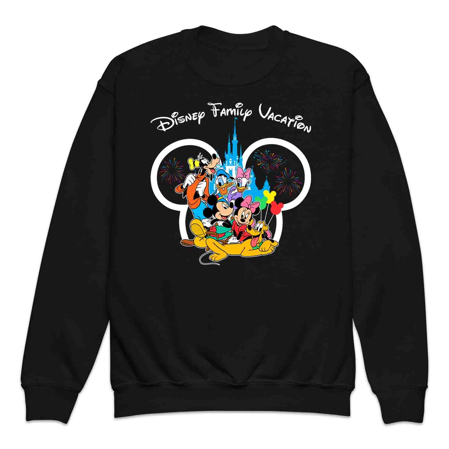 Mickey & Friends Family Vacation Kids T-Shirt, Matching Disney Trip Jumper & Hoodie – Magical Travel Apparel | PRODUCT CODE: MNBSFIW