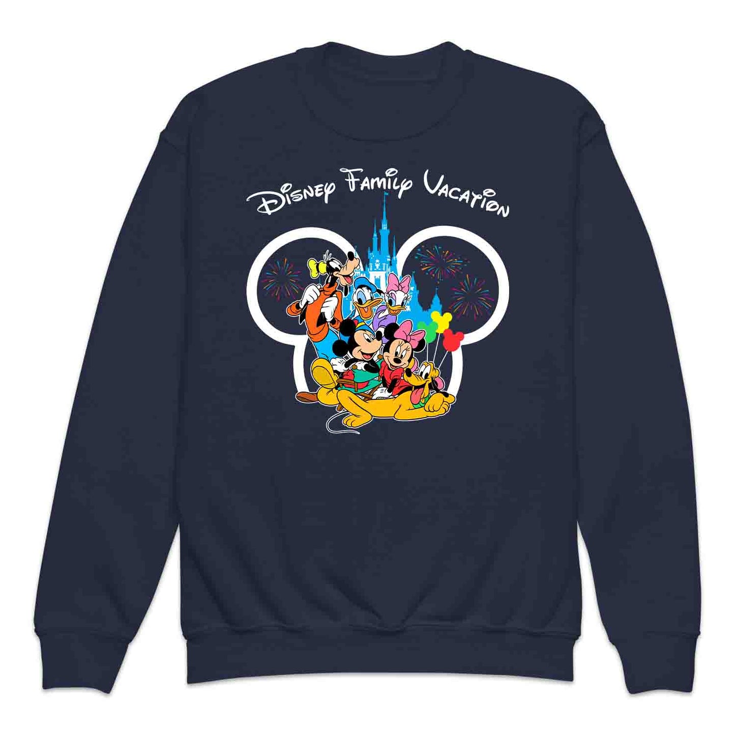Mickey & Friends Family Vacation Kids T-Shirt, Matching Disney Trip Jumper & Hoodie – Magical Travel Apparel | PRODUCT CODE: MNBSFIW