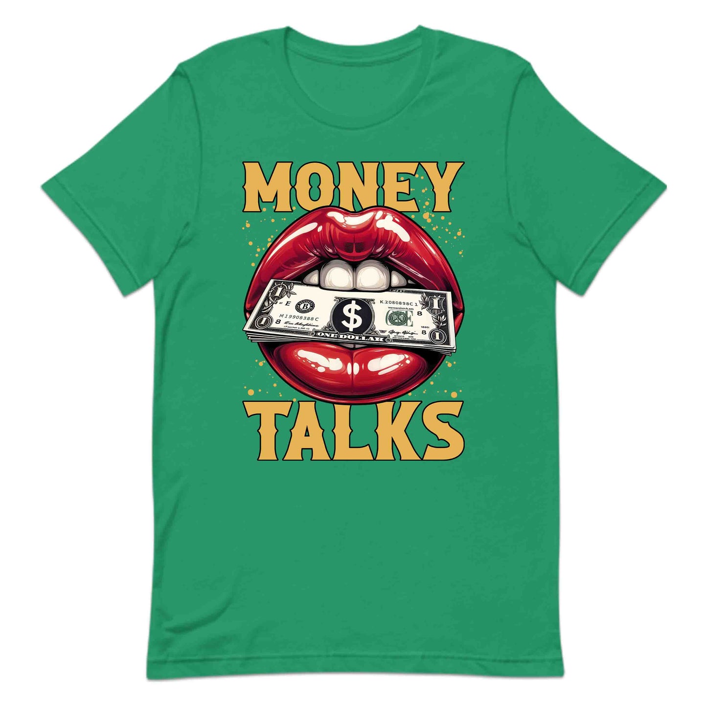 Money Talks Dollar Bill & Red Lips Entrepreneurs Hustlers Enthusiasts | PRODUCT CODE: MNYTKLSDOBRE