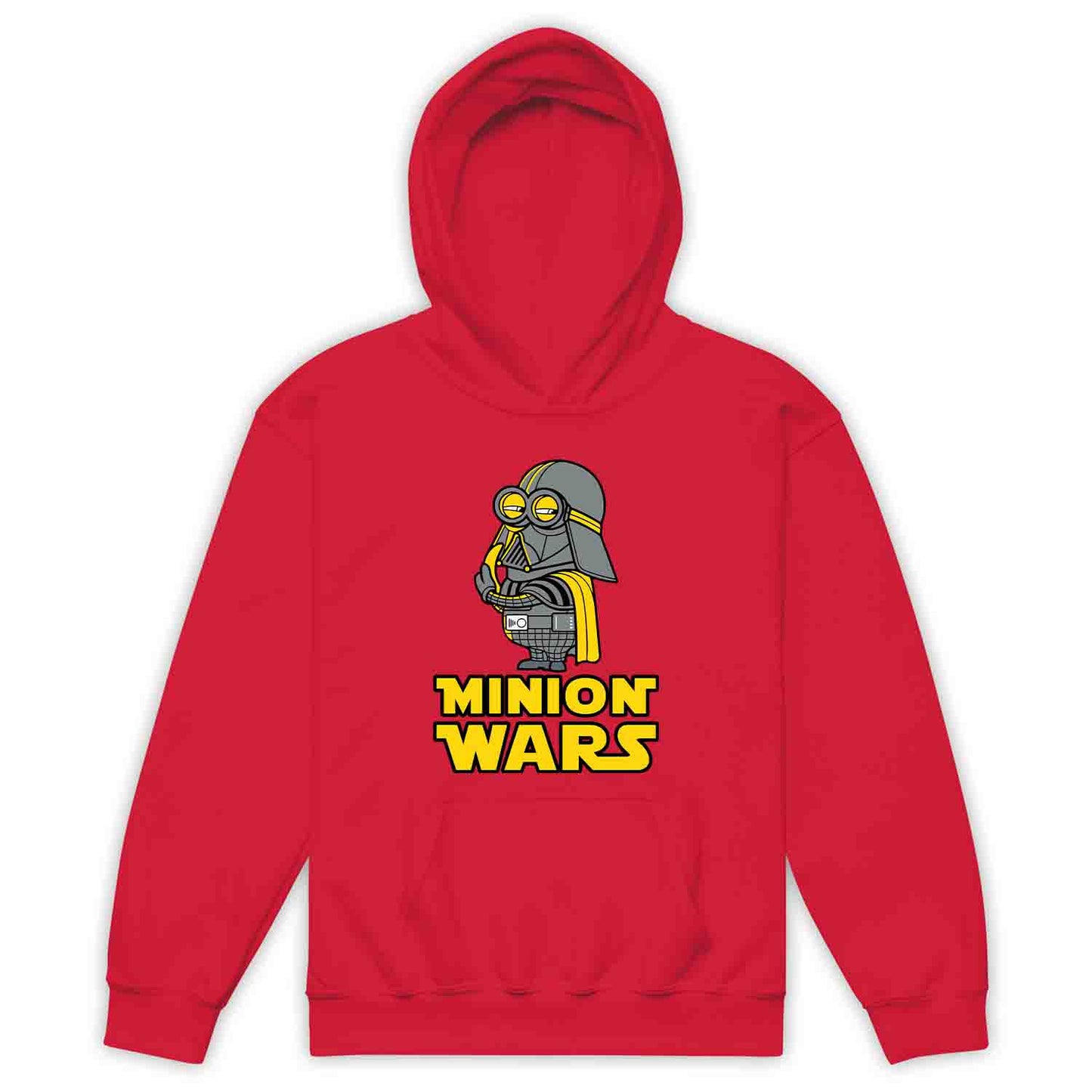 Funny Darth Vader Minion Kids T-Shirt, Hoodie & Jumper – Star Wars x Minions Crossover Gift | PRODUCT CODE: MQWENMS