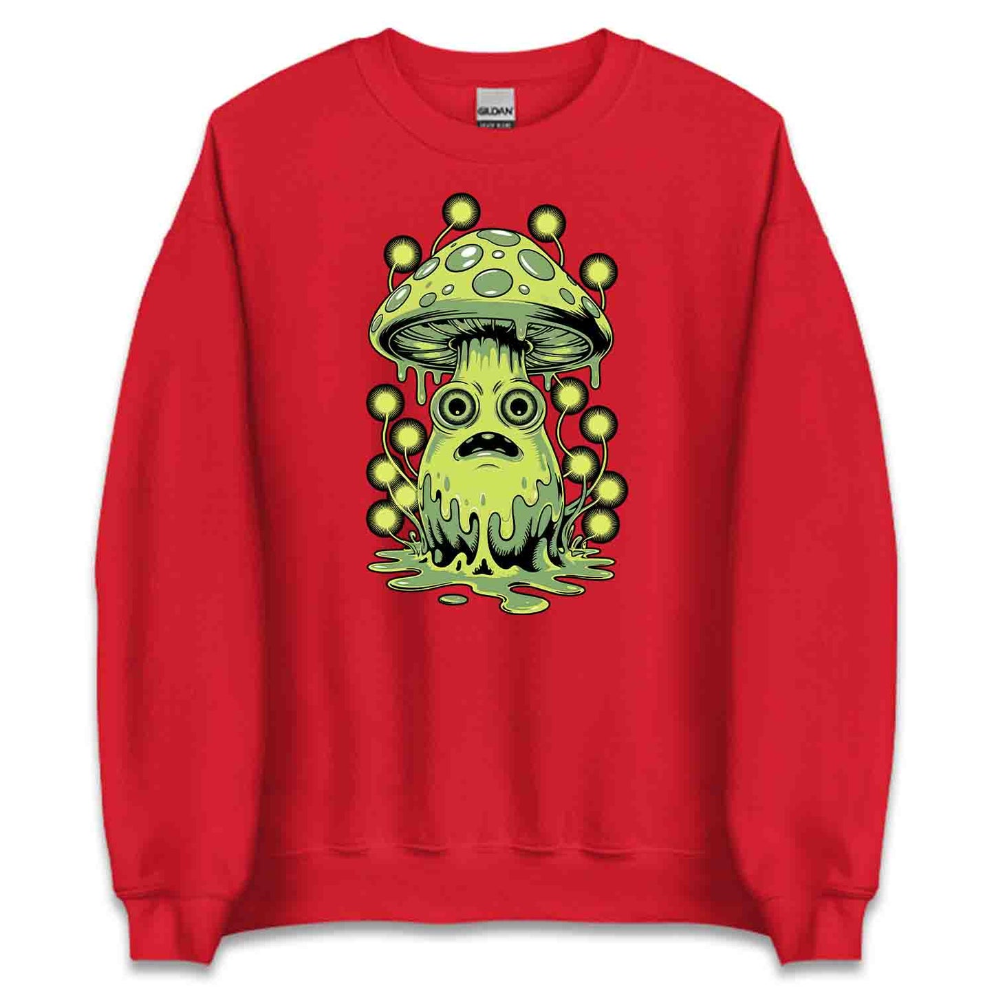 Mutant Mushroom Slime T-Shirt, Psychedelic Sweatshirt & Horror Hoodie | PRODUCT CODE: MQWETYIASLX