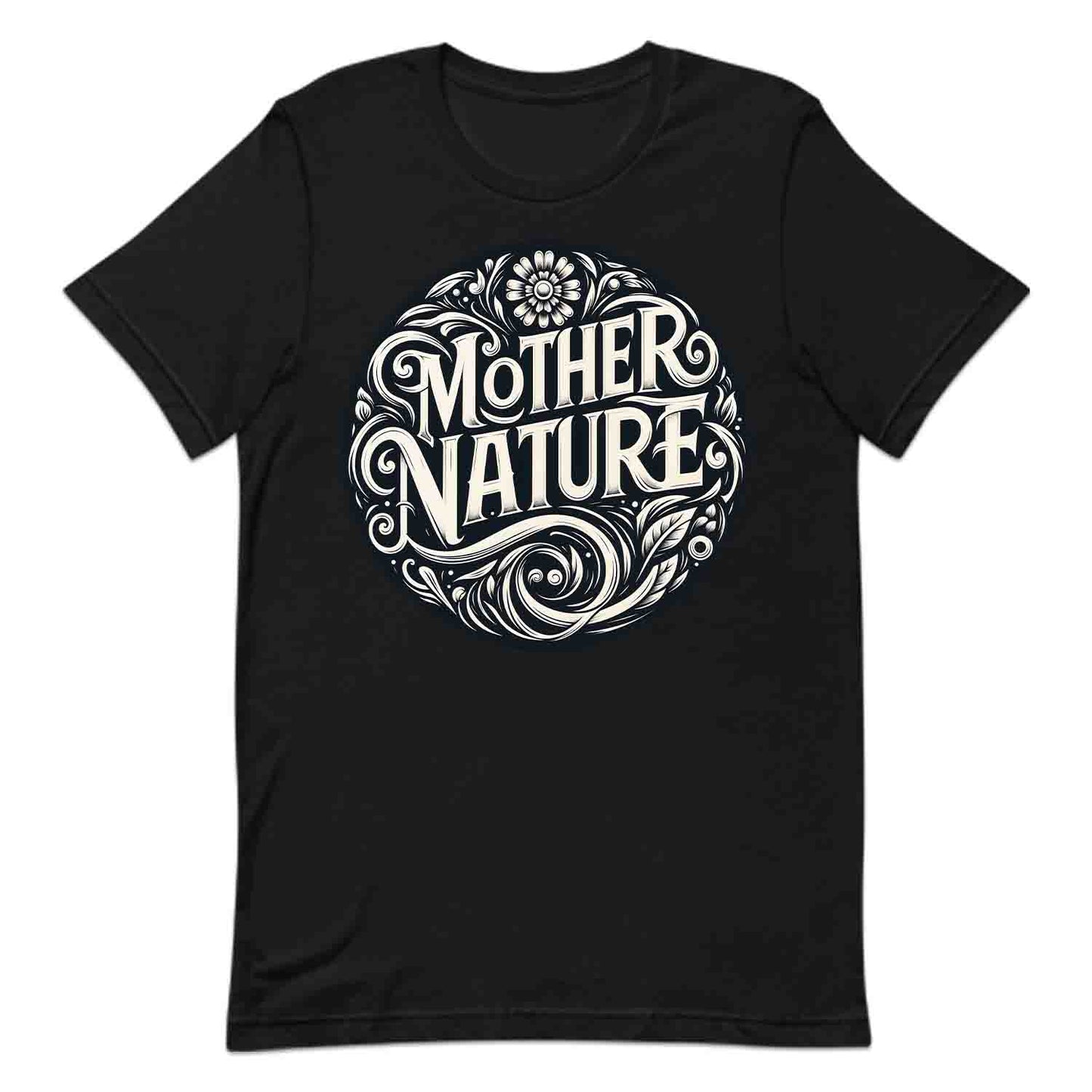 Mother Nature T-Shirt, Sweatshirt, Hoodie – Vintage Floral Eco-Friendly Earth Lover Top | PRODUCT CODE: MRTHSOWBNU