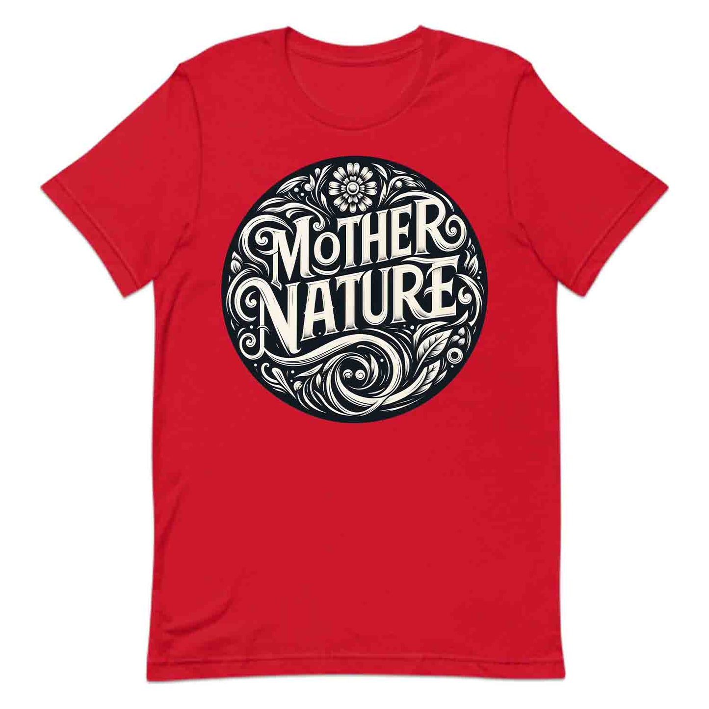 Mother Nature T-Shirt, Sweatshirt, Hoodie – Vintage Floral Eco-Friendly Earth Lover Top | PRODUCT CODE: MRTHSOWBNU
