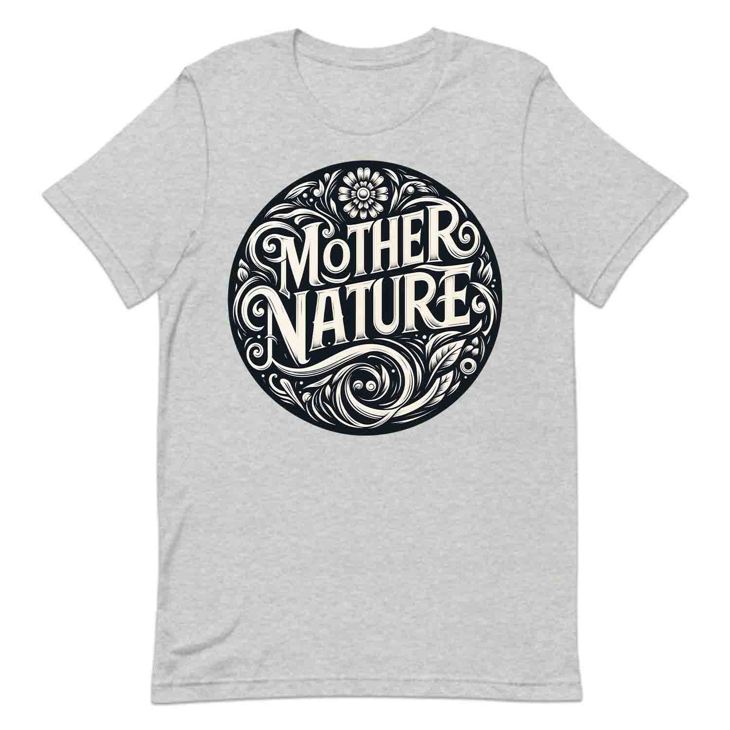 Mother Nature T-Shirt, Sweatshirt, Hoodie – Vintage Floral Eco-Friendly Earth Lover Top | PRODUCT CODE: MRTHSOWBNU