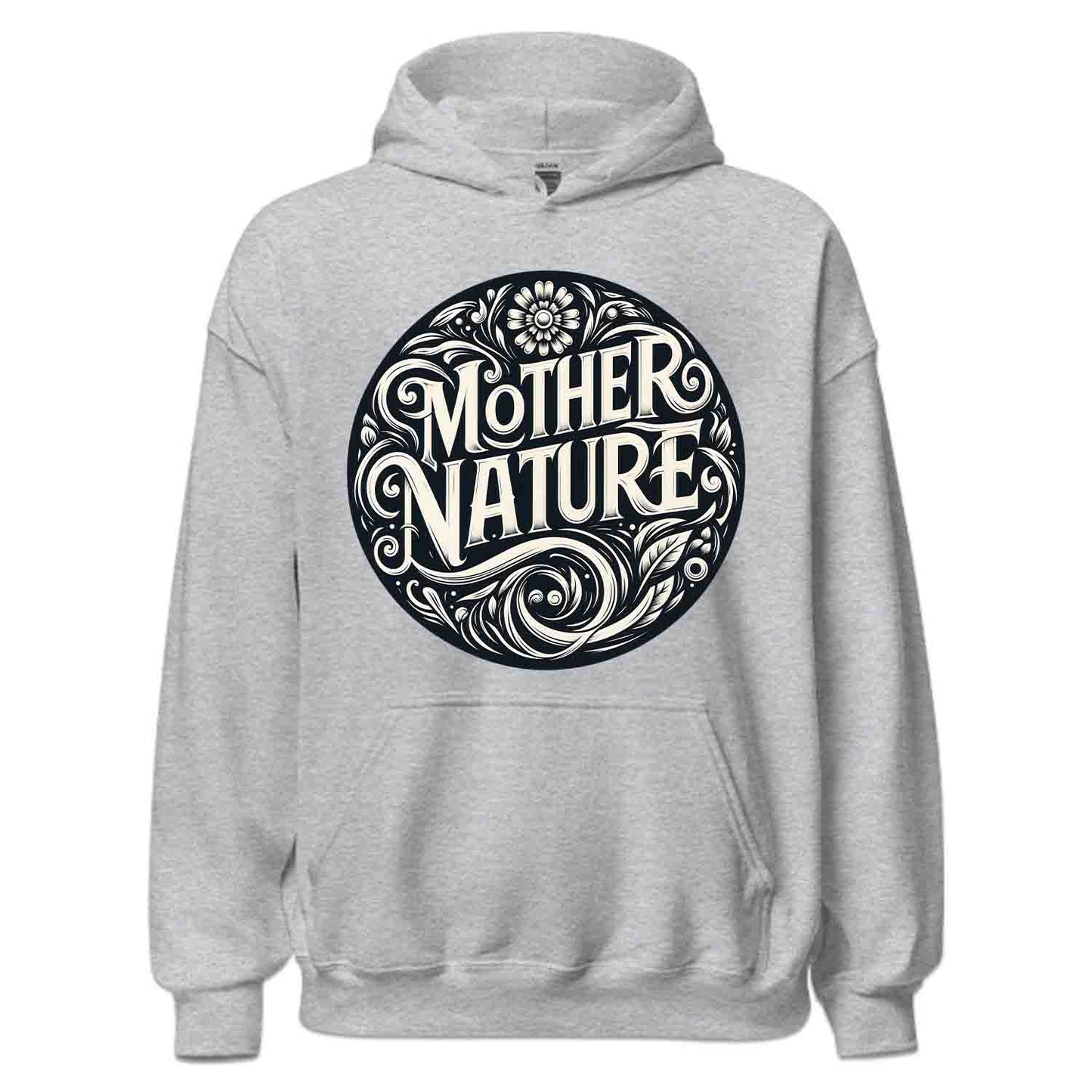 Mother Nature T-Shirt, Sweatshirt, Hoodie – Vintage Floral Eco-Friendly Earth Lover Top | PRODUCT CODE: MRTHSOWBNU