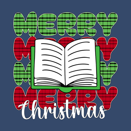 Merry Christmas Book Merry Bookmas Xmas Literary Gift | PRODUCT CODE: MRYBKSCHRTM