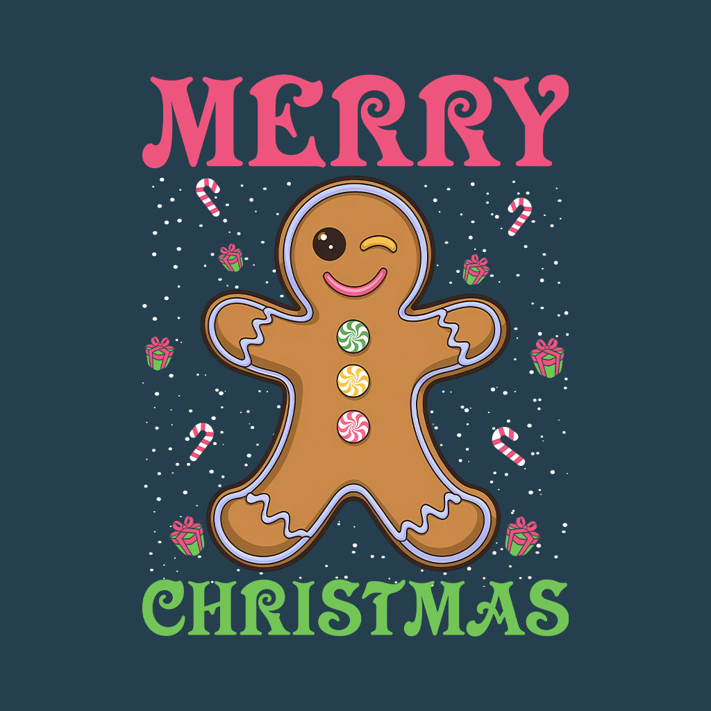Merry Christmas Gingerbread Xmas Cookie | PRODUCT CODE: MRYCHTGNRB