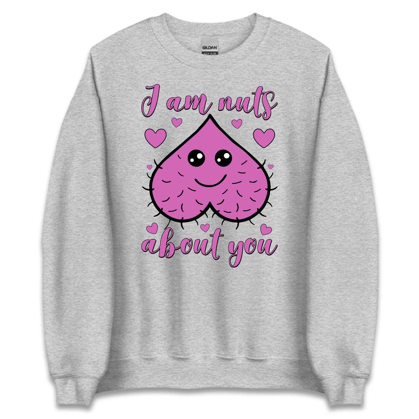 I Am Nuts About You Funny Valentine's Day Adult Humor | PRODUCT CODE: MSINYUSBJUOR