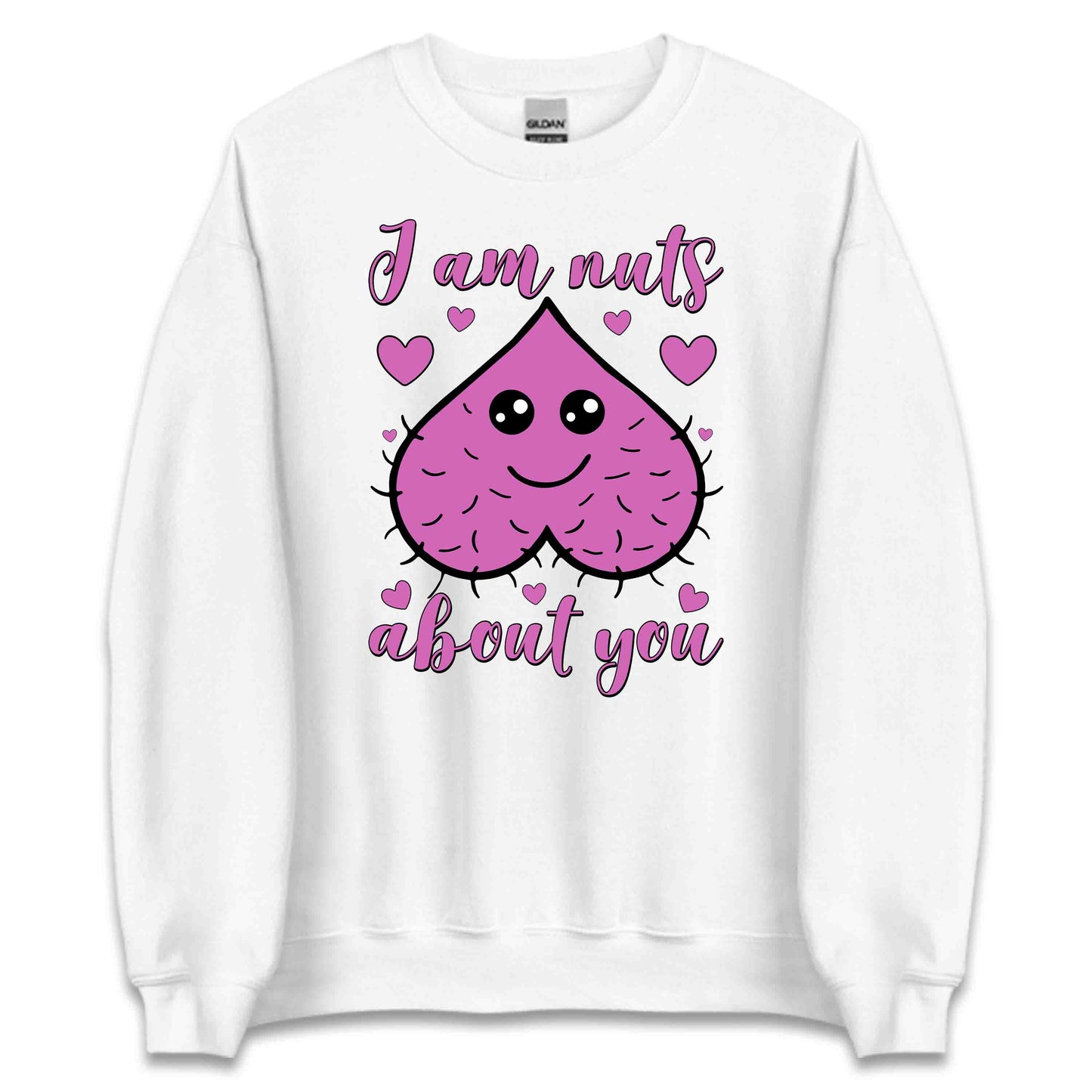 I Am Nuts About You Funny Valentine's Day Adult Humor | PRODUCT CODE: MSINYUSBJUOR