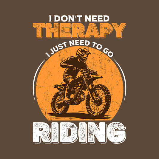 Motorcycle Therapy Bikers Open Road Enthusiasts | PRODUCT CODE: MTROHPYBKSDN