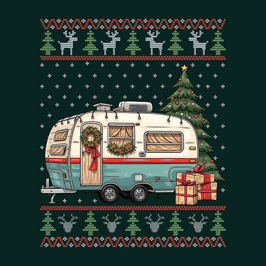 Merry Christmas Caravan Camping Xmas Holiday Merry Campmas | PRODUCT CODE: MTYRCHRBVMP