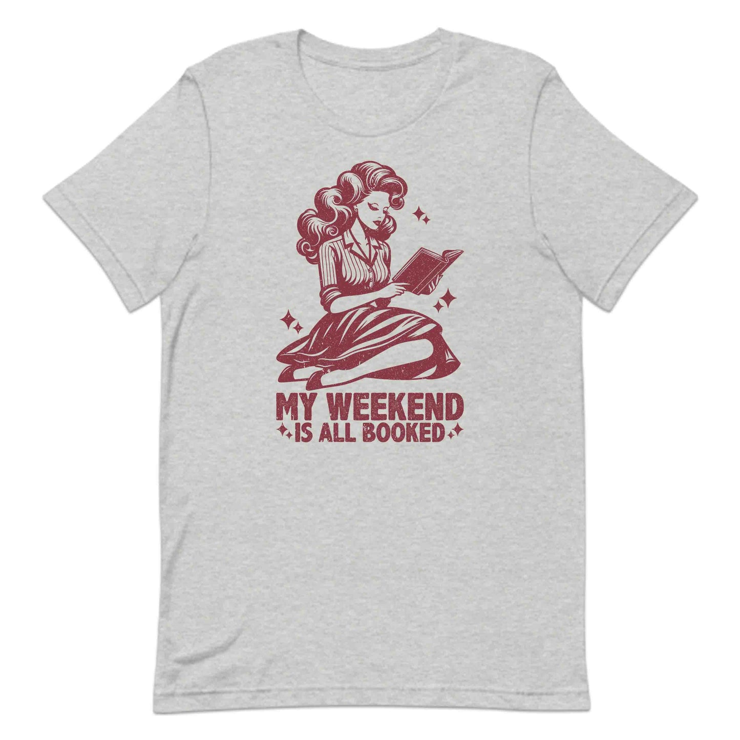 My Weekend is All Booked Vintage Reading Introverts & Avid Readers Banned Books | PRODUCT CODE: MWKENDOBVJE