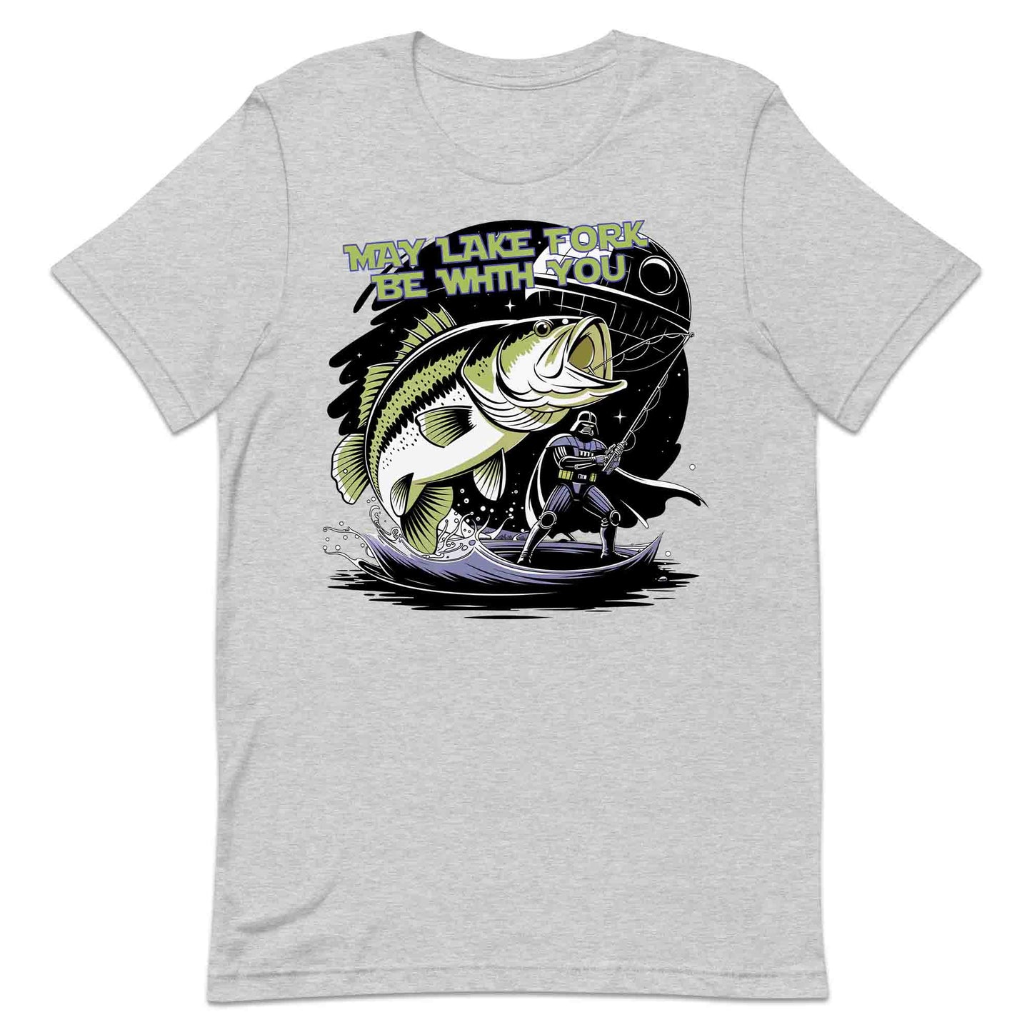May Lake Fork Be With You T-Shirt | Star Wars Fishing Jumper | Darth Vader Angler Hoodie | PRODUCT CODE: MYDRKTVAEW