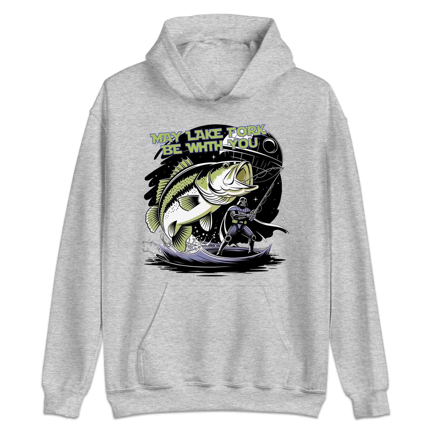 May Lake Fork Be With You T-Shirt | Star Wars Fishing Jumper | Darth Vader Angler Hoodie | PRODUCT CODE: MYDRKTVAEW