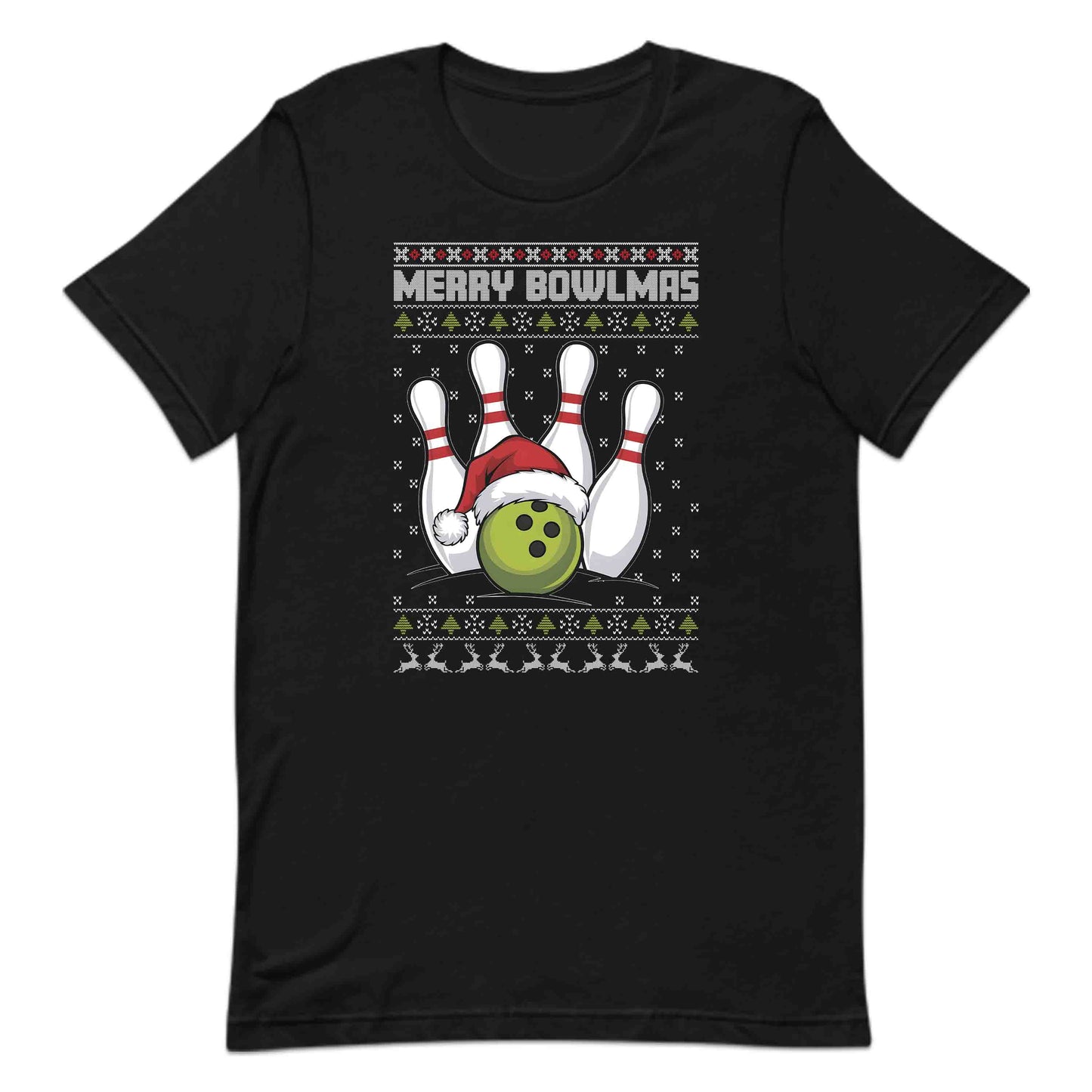Merry Bowlmas Christmas Bowling Sporty Xmas Enthusiast | PRODUCT CODE: MYRBWLMSPTG