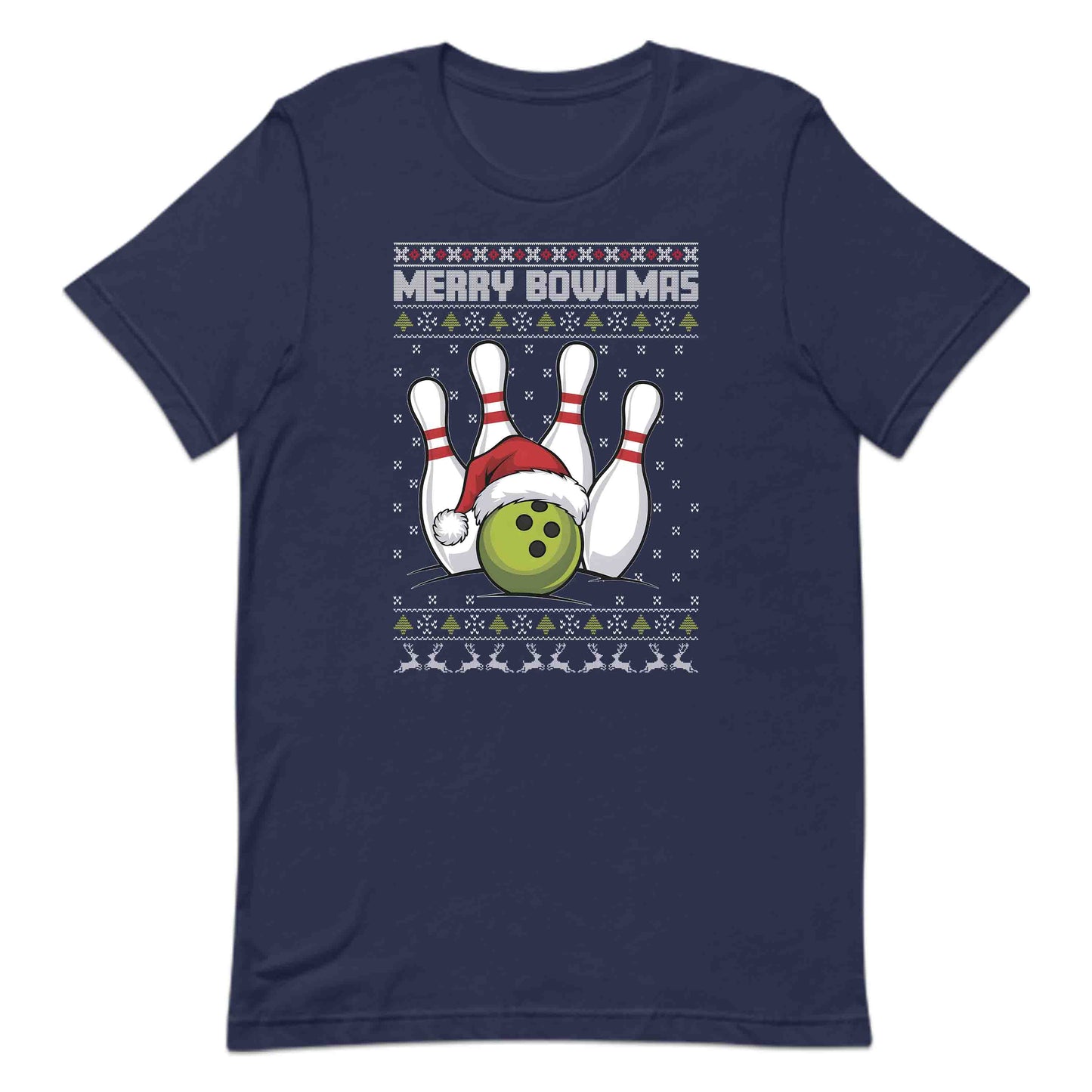 Merry Bowlmas Christmas Bowling Sporty Xmas Enthusiast | PRODUCT CODE: MYRBWLMSPTG