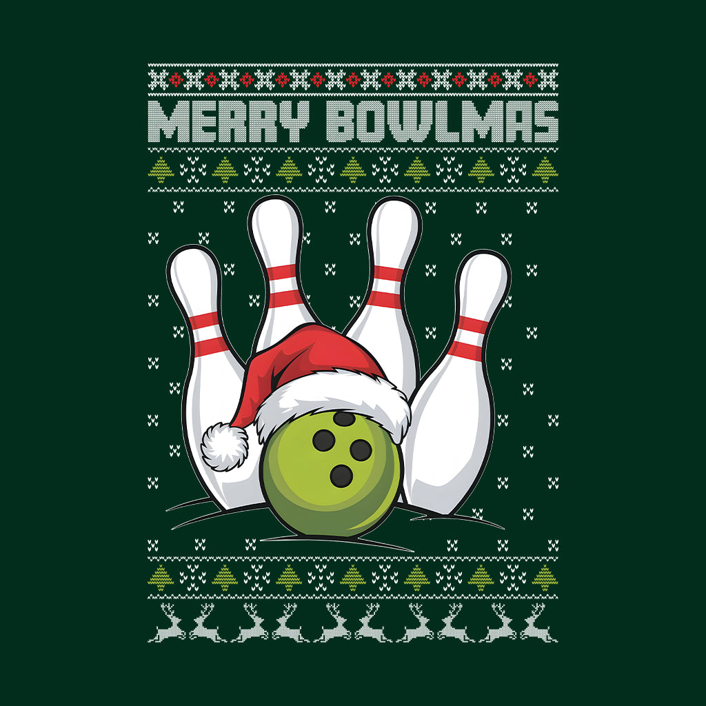 Merry Bowlmas Christmas Bowling Sporty Xmas Enthusiast | PRODUCT CODE: MYRBWLMSPTG
