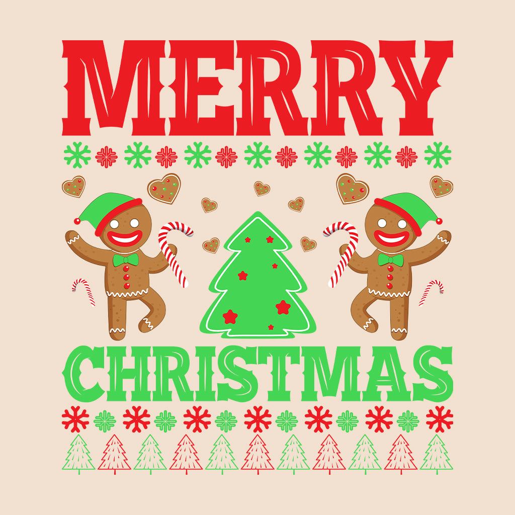 Merry Christmas Gingerbread Man Xmas Candy Can | PRODUCT CODE: MYRCHGNRBDA
