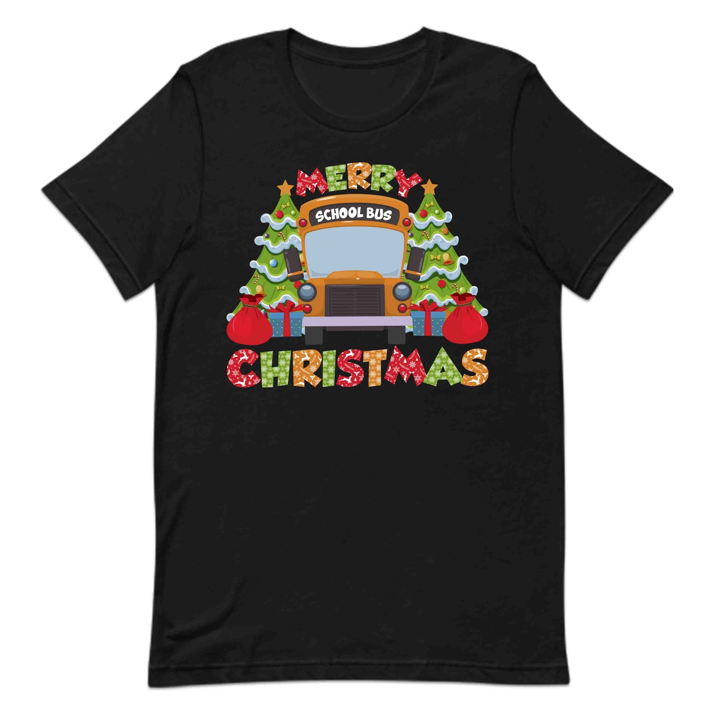 Merry Christmas School Bus Driver Xmas Festive Holiday | PRODUCT CODE: MYRCHSHLOBU
