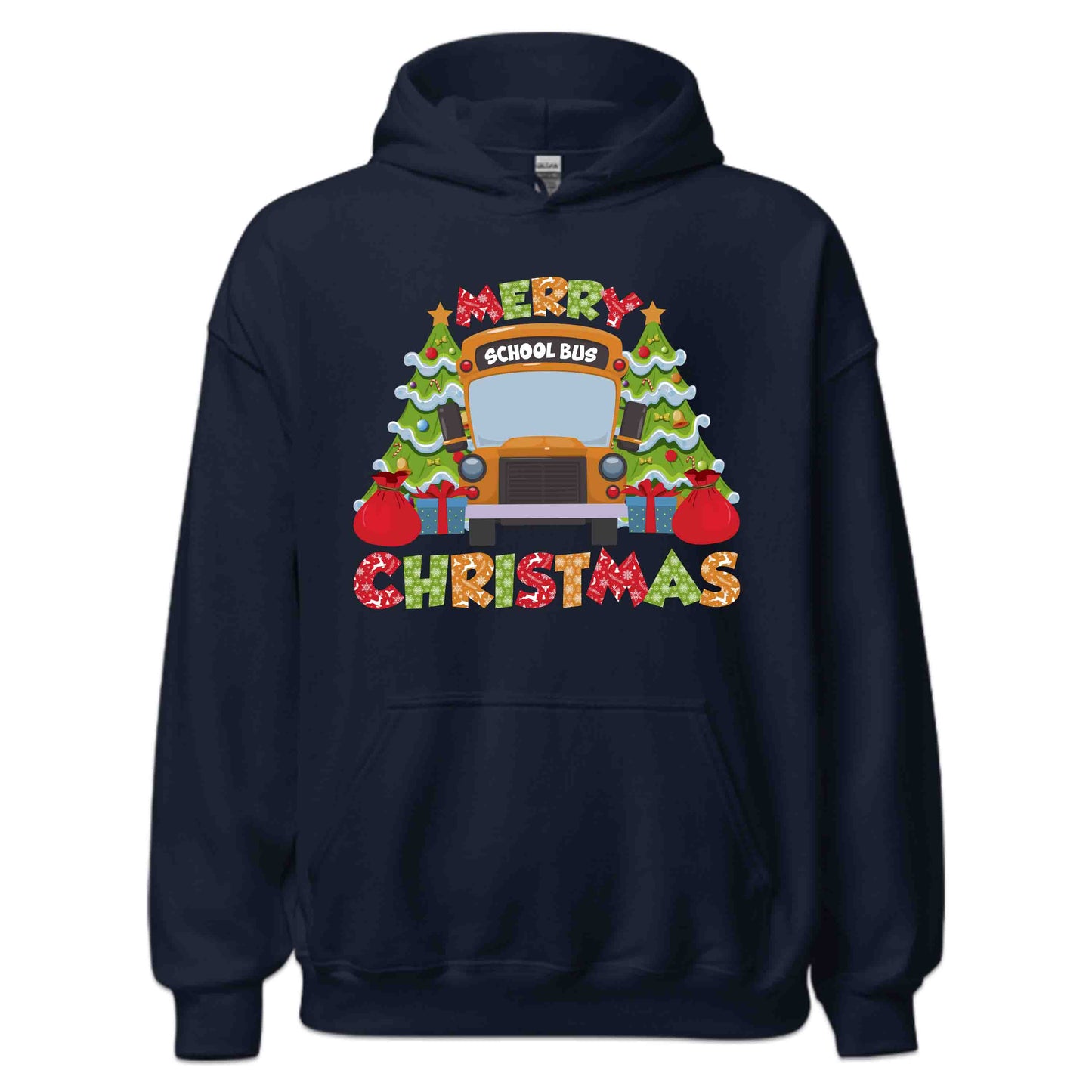 Merry Christmas School Bus Driver Xmas Festive Holiday | PRODUCT CODE: MYRCHSHLOBU