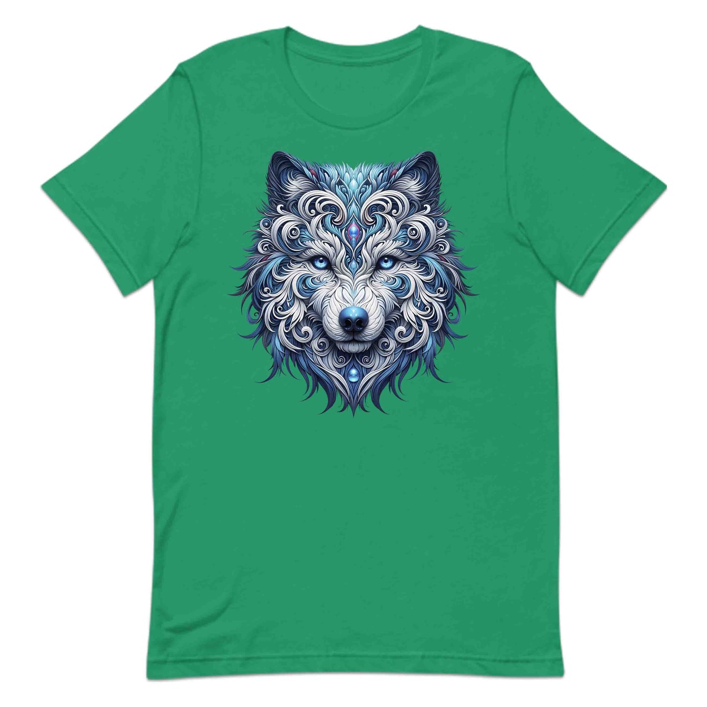 Mystical Wolf Husky Mandala Artistic Tribal Husky Wolfdogs | PRODUCT CODE: MYTSLWOFHKY