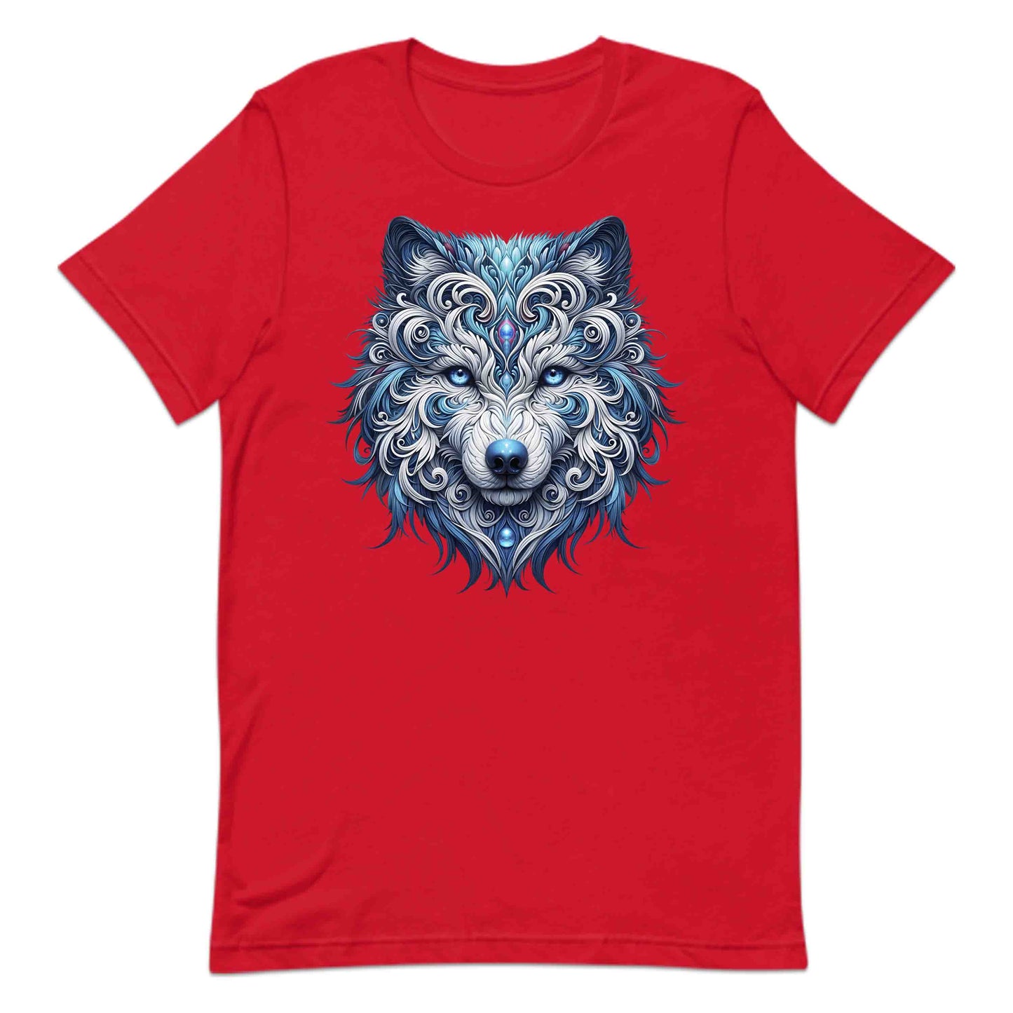 Mystical Wolf Husky Mandala Artistic Tribal Husky Wolfdogs | PRODUCT CODE: MYTSLWOFHKY