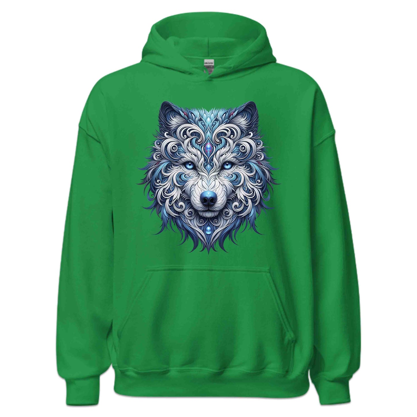 Mystical Wolf Husky Mandala Artistic Tribal Husky Wolfdogs | PRODUCT CODE: MYTSLWOFHKY