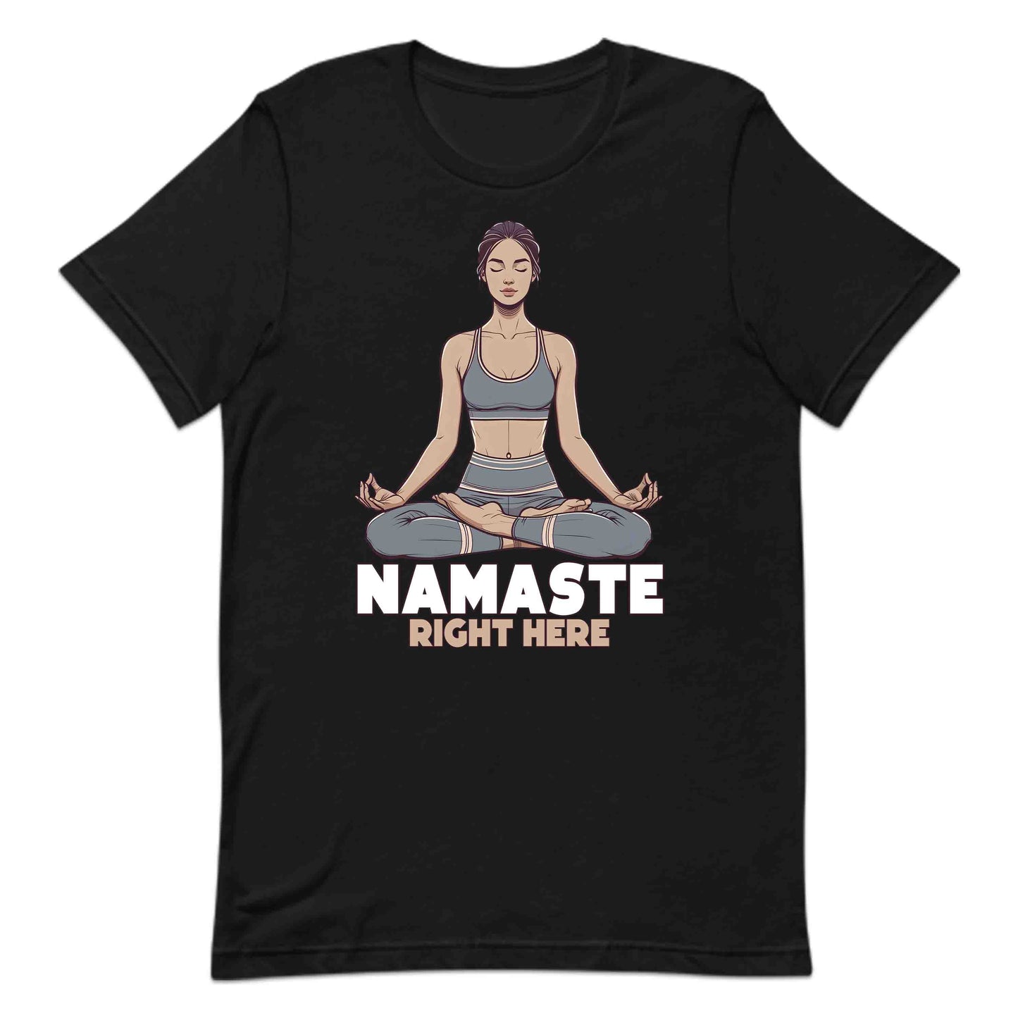 Namaste Right Here Yoga Empowering Yoga Lovers & Fitness Enthusiasts | PRODUCT CODE: NMSRGHTEYGAEM