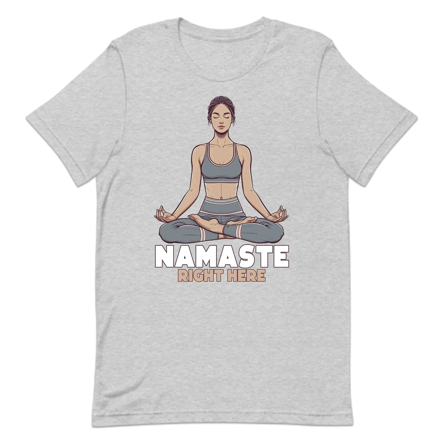 Namaste Right Here Yoga Empowering Yoga Lovers & Fitness Enthusiasts | PRODUCT CODE: NMSRGHTEYGAEM