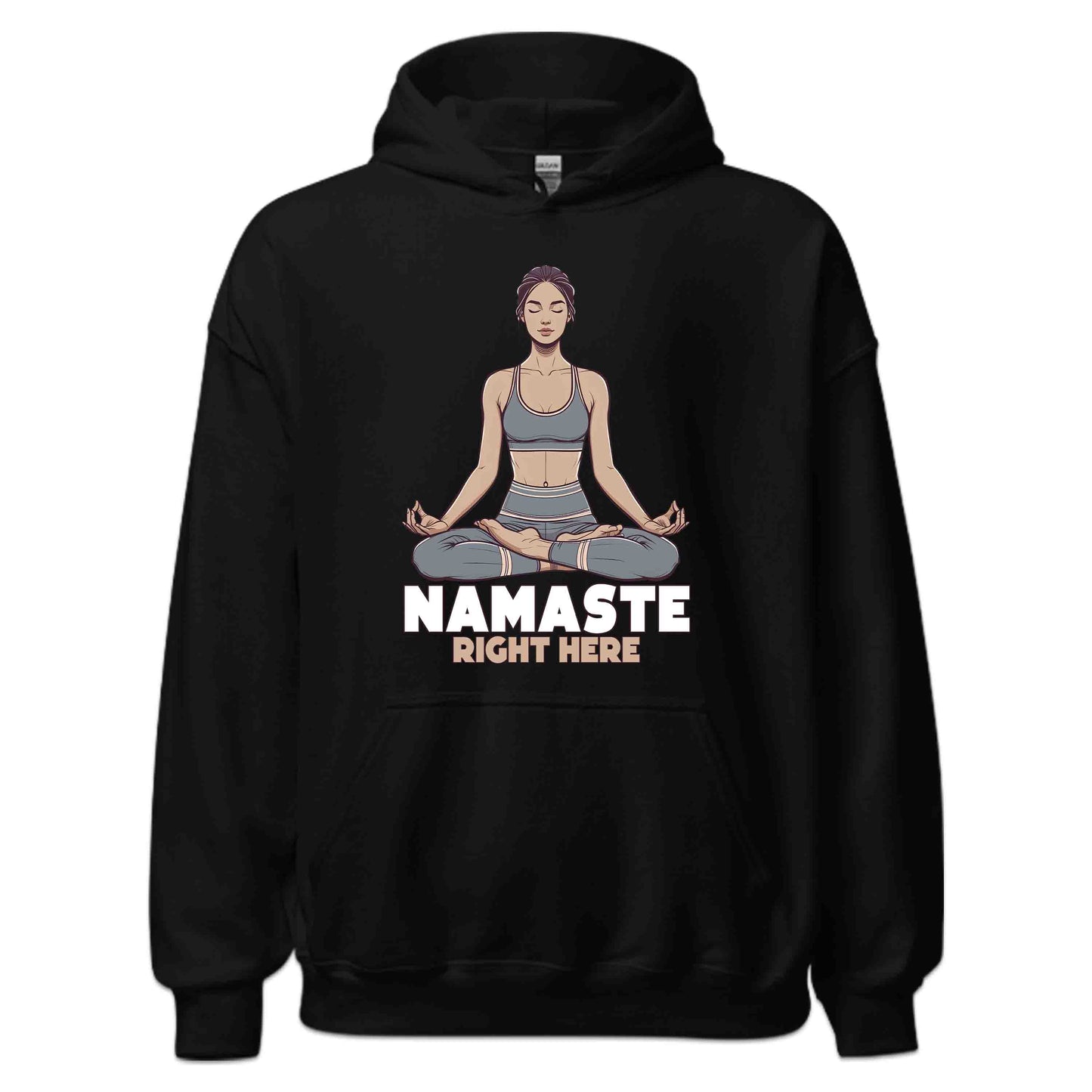 Namaste Right Here Yoga Empowering Yoga Lovers & Fitness Enthusiasts | PRODUCT CODE: NMSRGHTEYGAEM