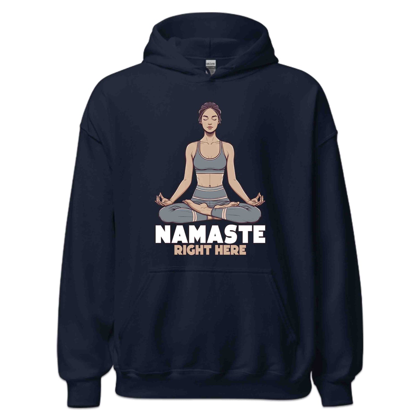 Namaste Right Here Yoga Empowering Yoga Lovers & Fitness Enthusiasts | PRODUCT CODE: NMSRGHTEYGAEM