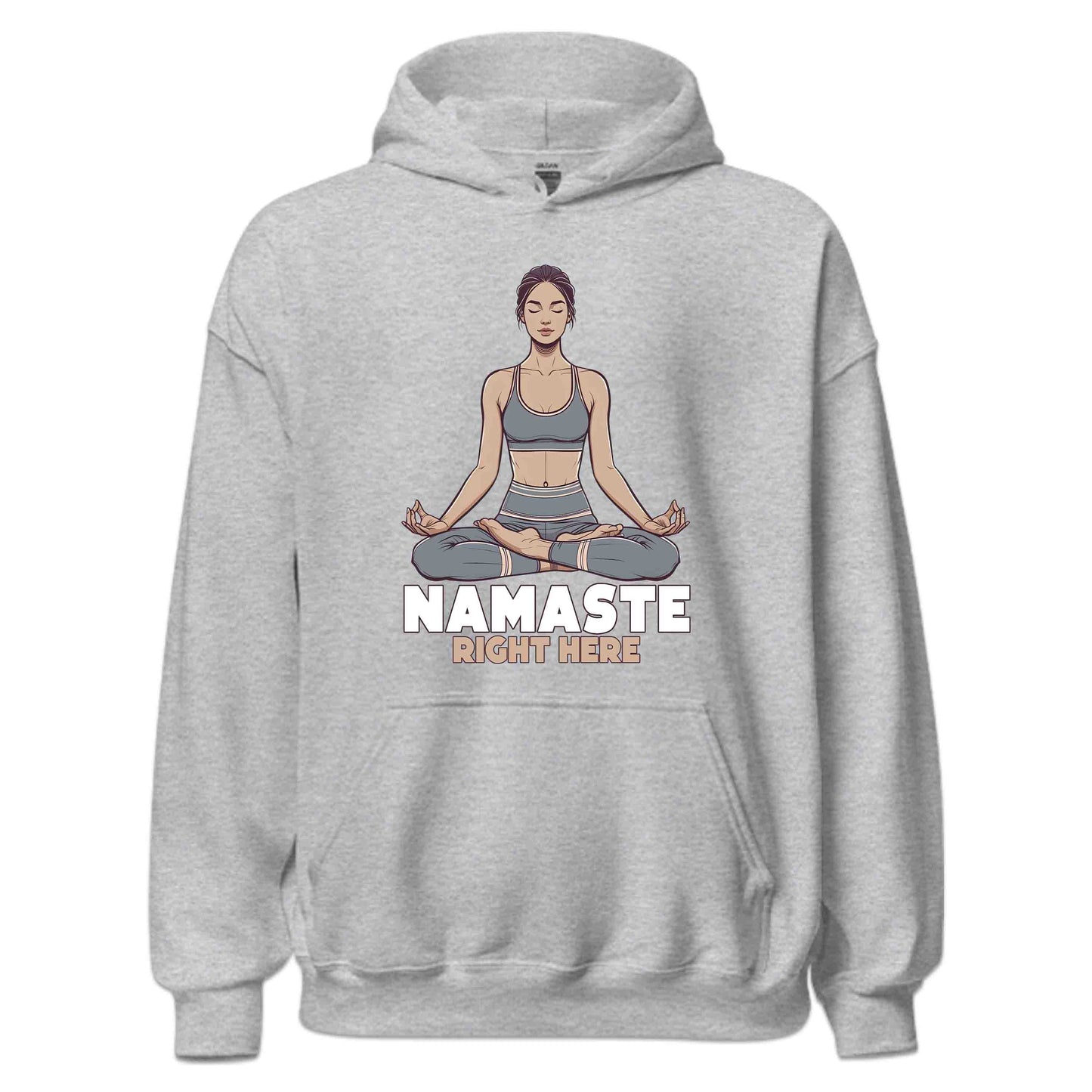Namaste Right Here Yoga Empowering Yoga Lovers & Fitness Enthusiasts | PRODUCT CODE: NMSRGHTEYGAEM