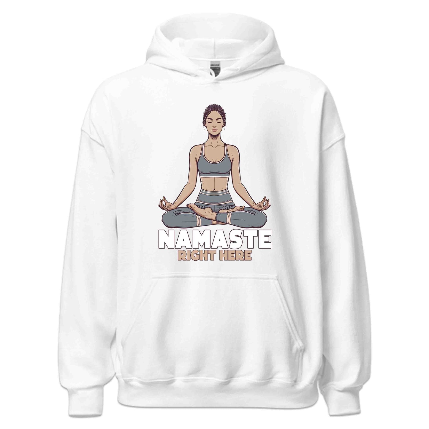Namaste Right Here Yoga Empowering Yoga Lovers & Fitness Enthusiasts | PRODUCT CODE: NMSRGHTEYGAEM