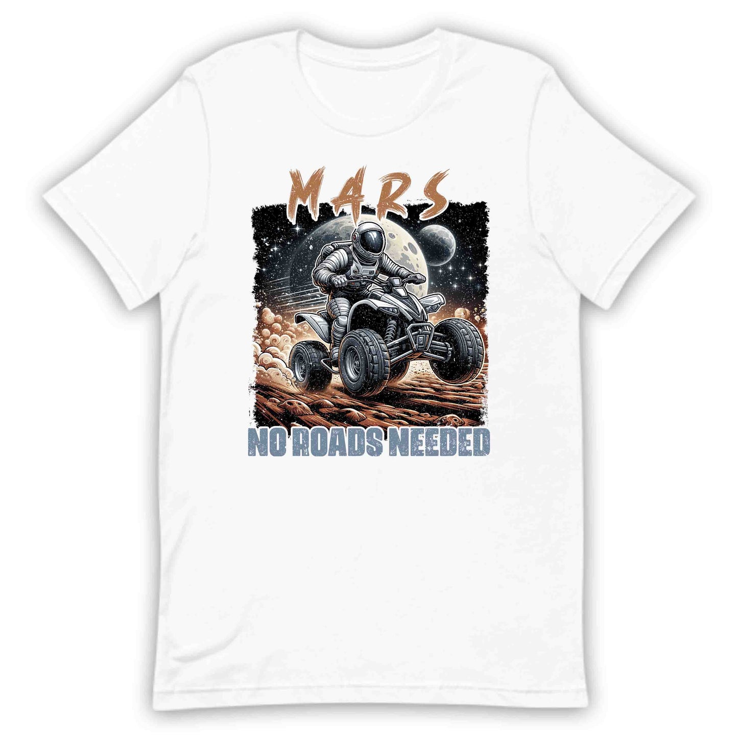 No Roads Needed Mars ATV Astronaut Off-Road Adventure | PRODUCT CODE: NRDSEMAJHADS