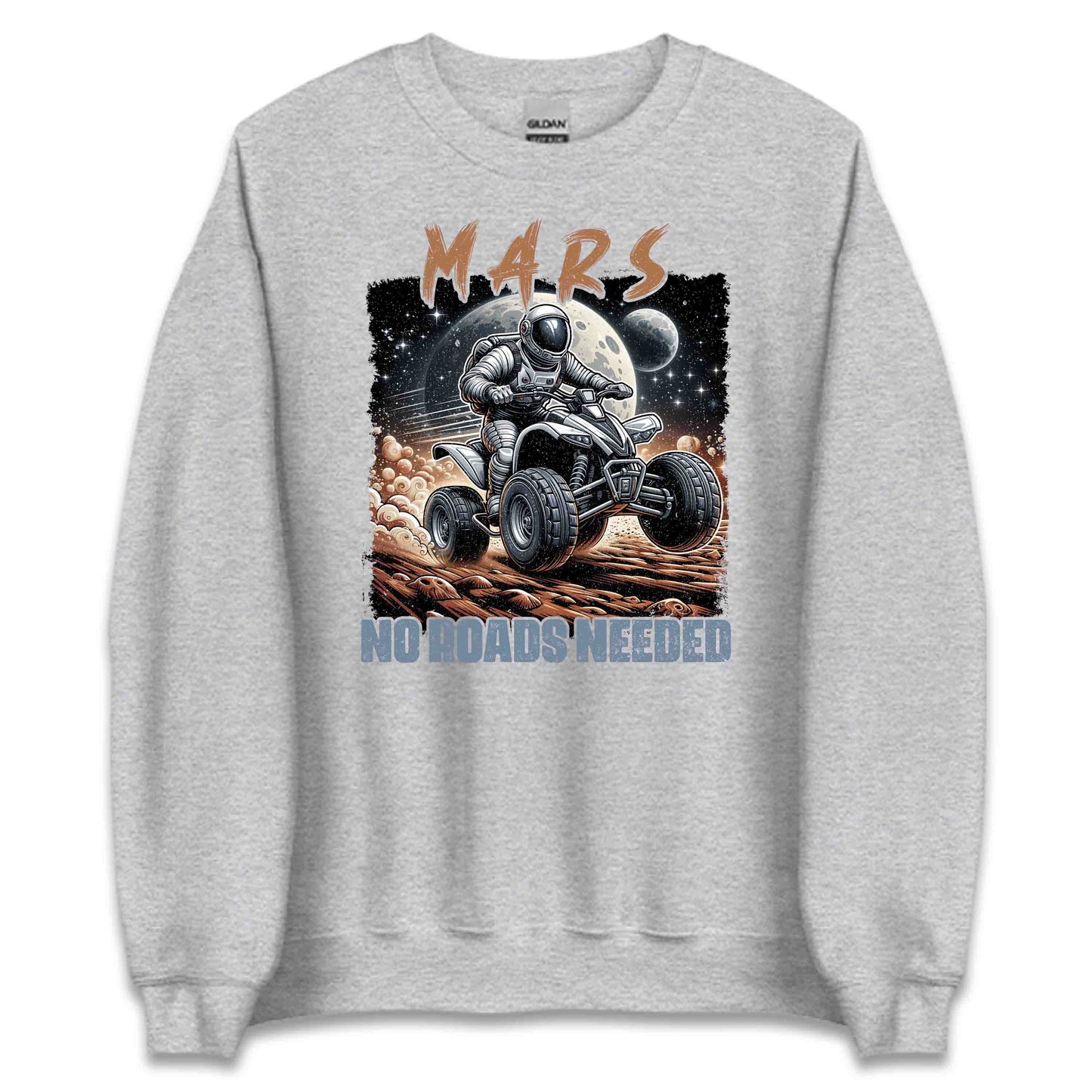 No Roads Needed Mars ATV Astronaut Off-Road Adventure | PRODUCT CODE: NRDSEMAJHADS
