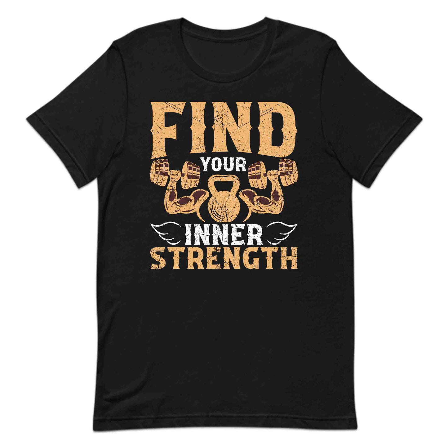 Inspirational Gym Find Your Inner Strength Motivational Fitness | PRODUCT CODE: NSPRTGMYFND