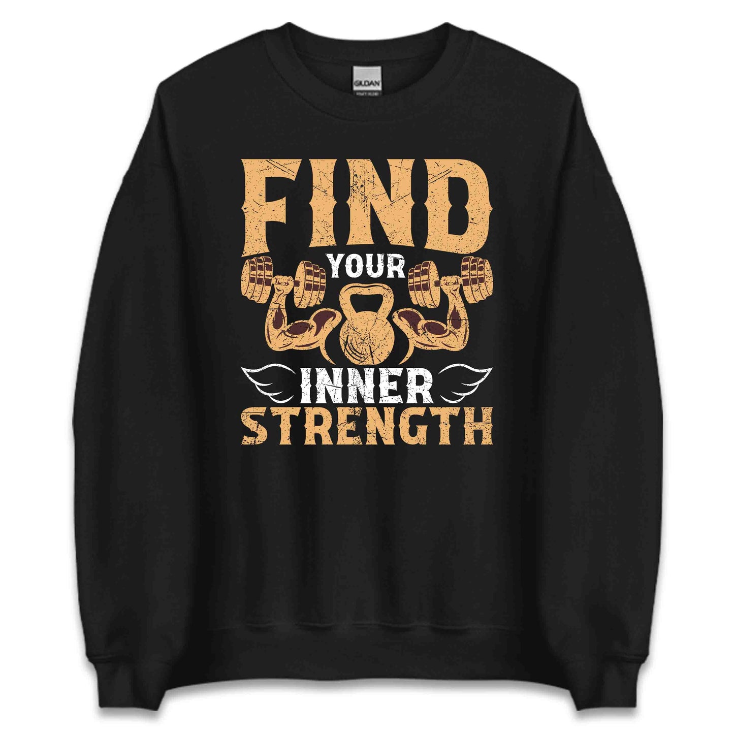 Inspirational Gym Find Your Inner Strength Motivational Fitness | PRODUCT CODE: NSPRTGMYFND